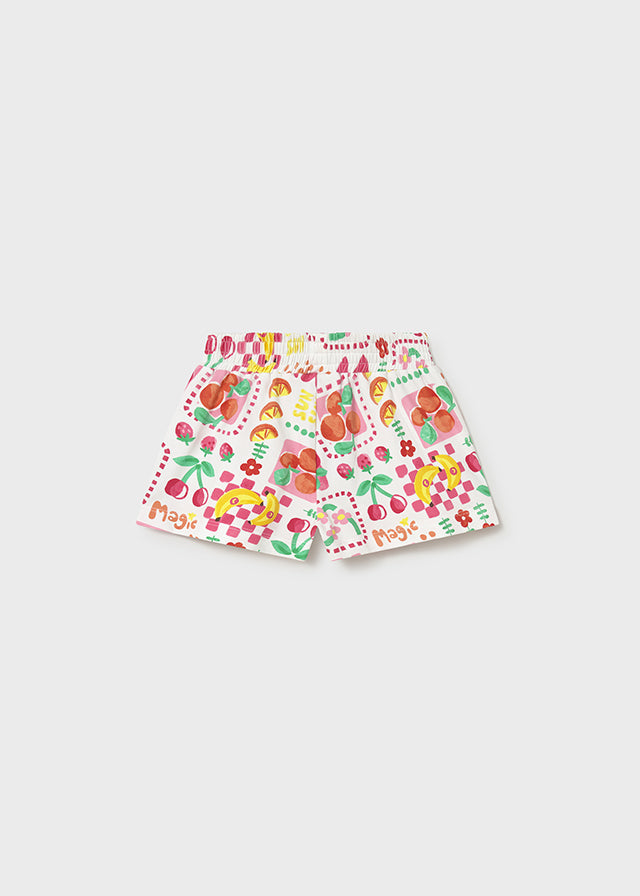 Pantalon corto punto estampado mayoral 1204