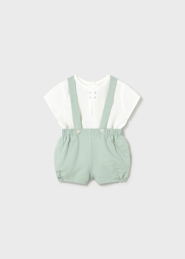 Conj. pantalon corto tirantes mayoral 1267