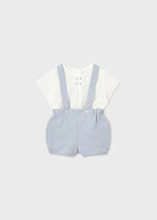 Conj. pantalon corto tirantes mayoral 1267