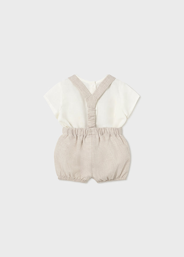 Conj. pantalon corto tirantes mayoral 1267