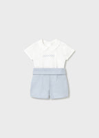Conj. pantalon corto fajin mayoral 1268