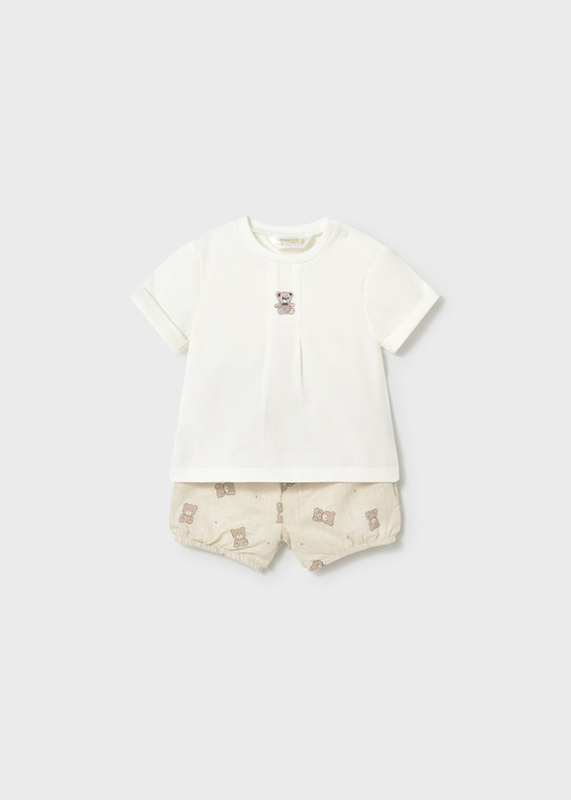 Conj. pantalon corto camiseta mayoral 1274