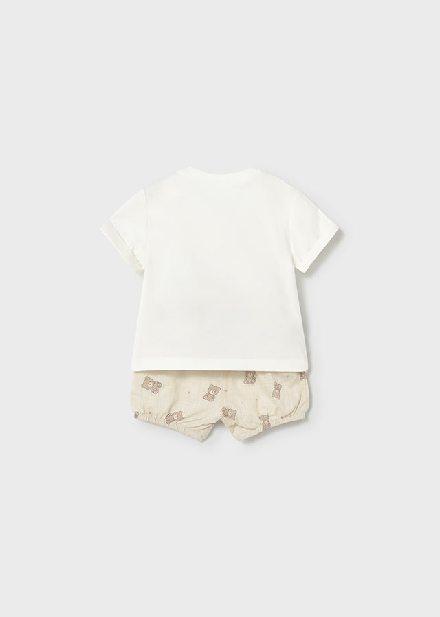 Conj. pantalon corto camiseta mayoral 1274