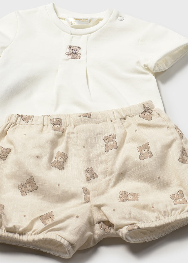 Conj. pantalon corto camiseta mayoral 1274