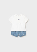 Conj. pantalon corto camiseta mayoral 1274