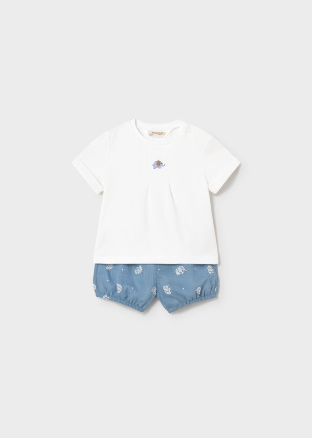 Conj. pantalon corto camiseta mayoral 1274