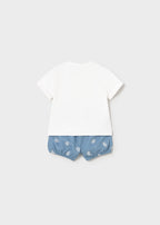 Conj. pantalon corto camiseta mayoral 1274