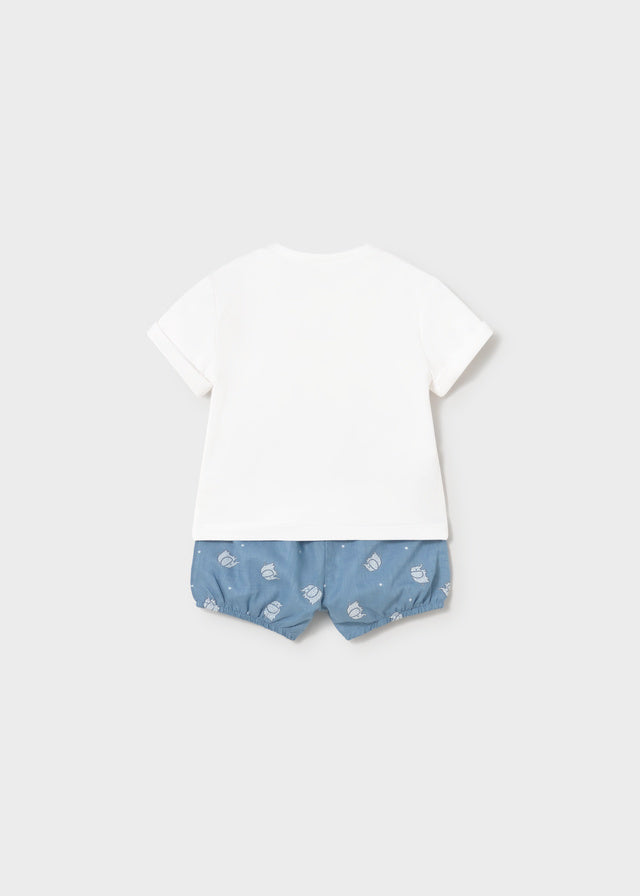 Conj. pantalon corto camiseta mayoral 1274