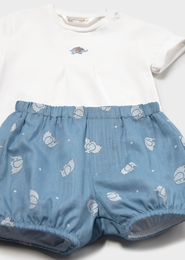 Conj. pantalon corto camiseta mayoral 1274