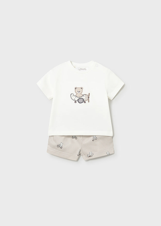 Conj. pantalon corto camiseta mayoral 1275