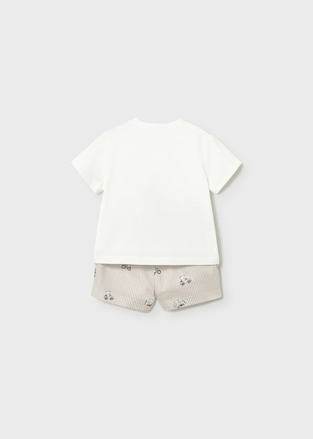 Conj. pantalon corto camiseta mayoral 1275