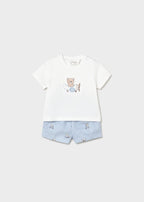 Conj. pantalon corto camiseta mayoral 1275