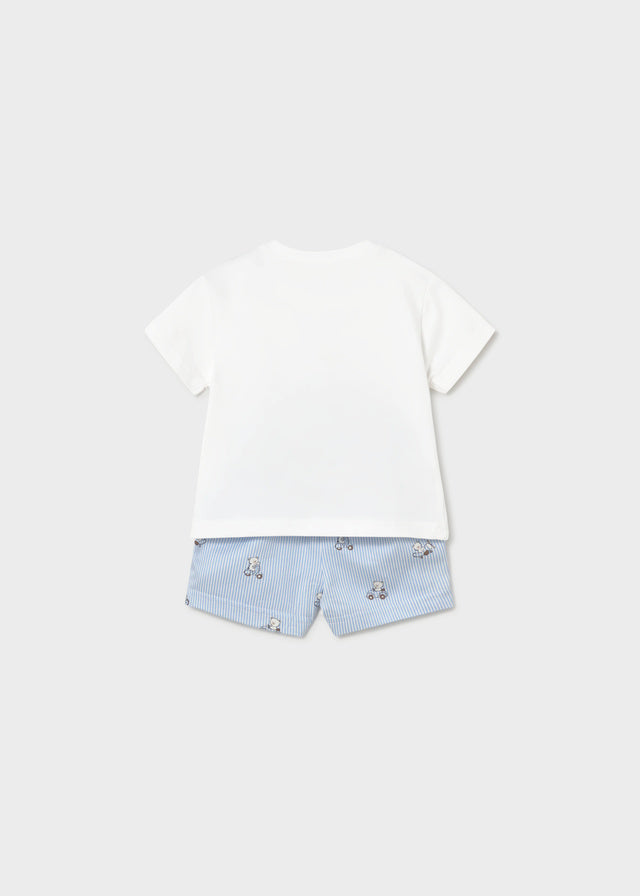 Conj. pantalon corto camiseta mayoral 1275