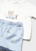 Conj. pantalon corto camiseta mayoral 1275