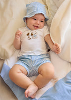 Conj. pantalon corto y gorro mayoral 1276