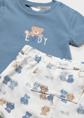 Conj. pantalon corto punto mayoral 1277