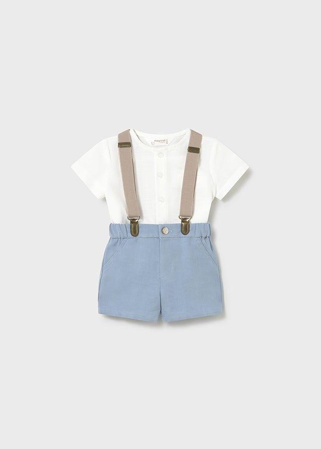 Conj. pant. corto y camisa mayoral 1278