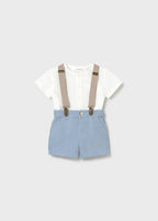 Conj. pant. corto y camisa mayoral 1278