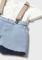 Conj. pant. corto y camisa mayoral 1278