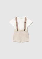 Conj. pant. corto y camisa mayoral 1278