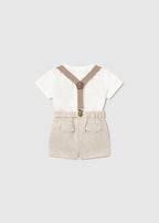 Conj. pant. corto y camisa mayoral 1278