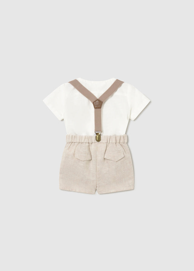 Conj. pant. corto y camisa mayoral 1278