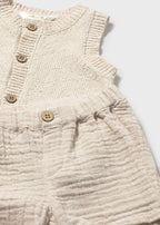 Conj. pantalon corto chaleco mayoral 1279