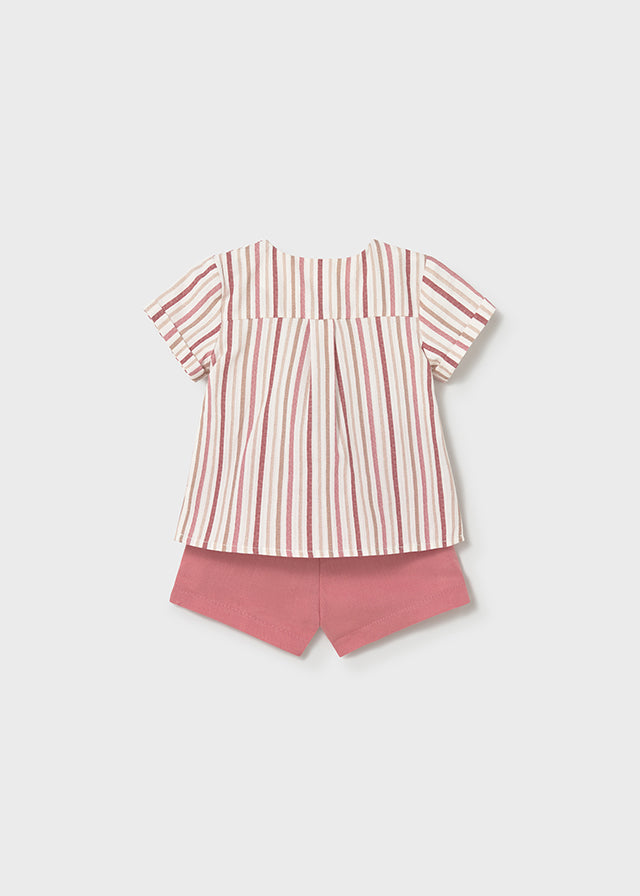 Conj. pantalon corto y camisa mayoral 1280