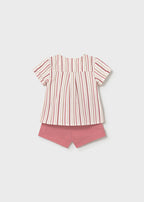 Conj. pantalon corto y camisa mayoral 1280