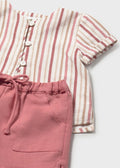 Conj. pantalon corto y camisa mayoral 1280