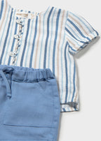 Conj. pantalon corto y camisa mayoral 1280