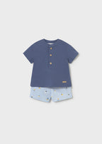Conj. pantalon corto y polo mayoral 1281