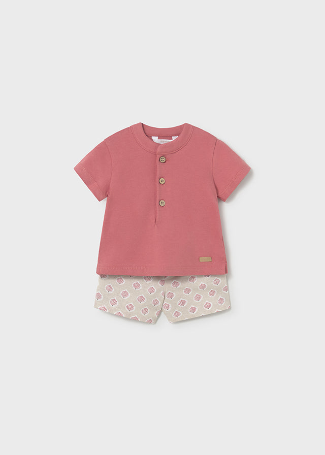 Conj. pantalon corto y polo mayoral 1281