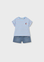 Conj. pantalon corto mayoral 1284