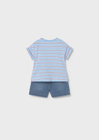Conj. pantalon corto mayoral 1284