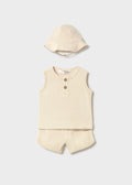 Conj. pantalon corto y gorro mayoral 1294