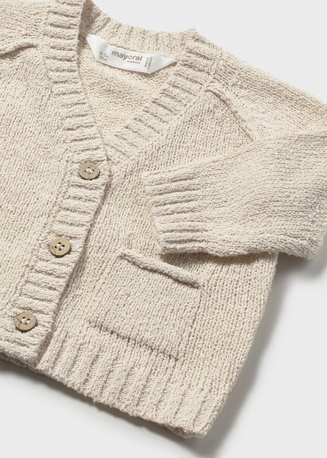 Cardigan cuello pico tricot mayoral 1306
