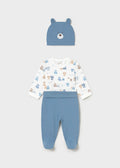 Conj. polaina body y gorro mayoral 1504