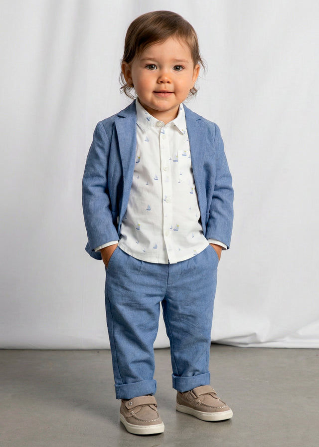 Pantalon lino suiting mayoral 1517