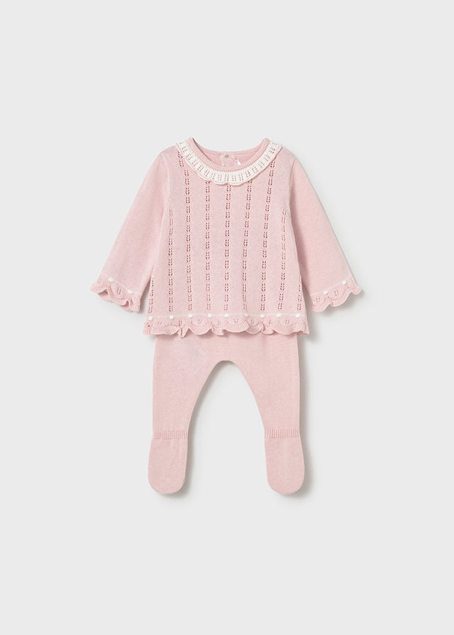 Conj. polaina tricot mayoral 1594