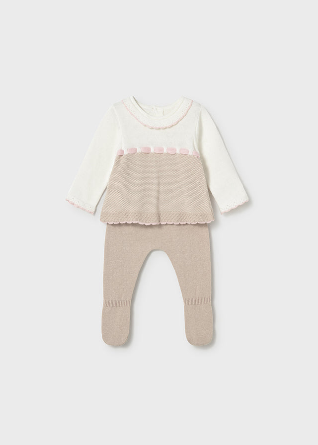 Conj. polaina tricot mayoral 1594