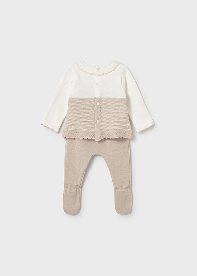 Conj. polaina tricot mayoral 1594