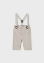 Pantalon largo sarga tirantes mayoral 1596