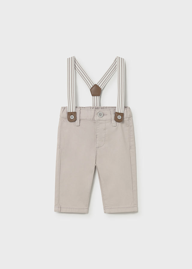 Pantalon largo sarga tirantes mayoral 1596