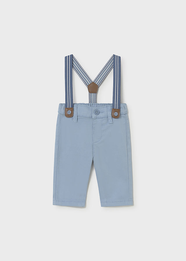 Pantalon largo sarga tirantes mayoral 1596