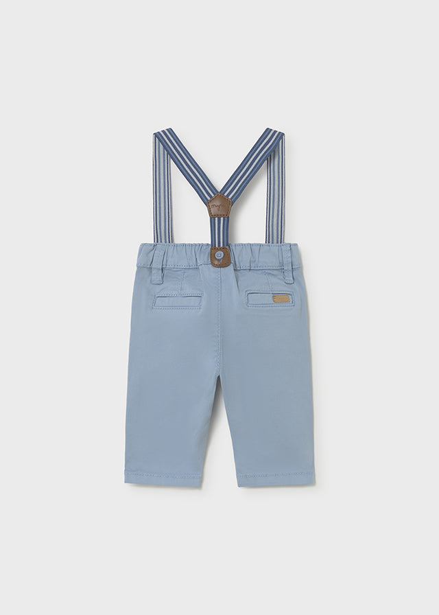 Pantalon largo sarga tirantes mayoral 1596