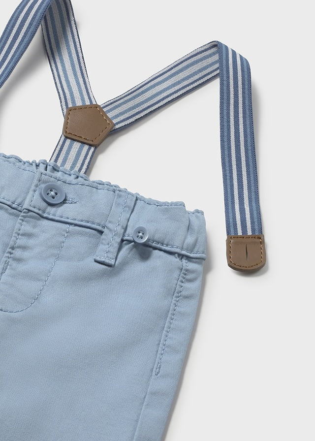 Pantalon largo sarga tirantes mayoral 1596