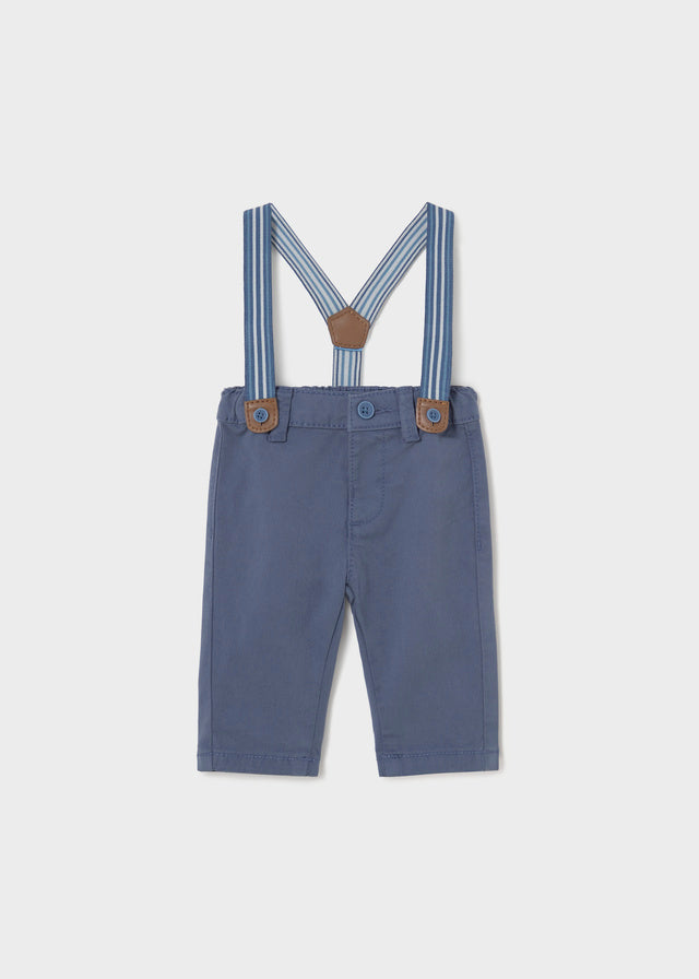 Pantalon largo sarga tirantes mayoral 1596