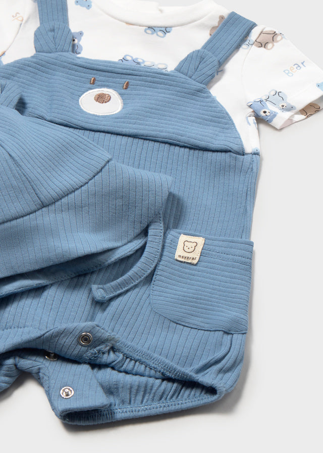 Pelele peto y gorro mayoral 1608