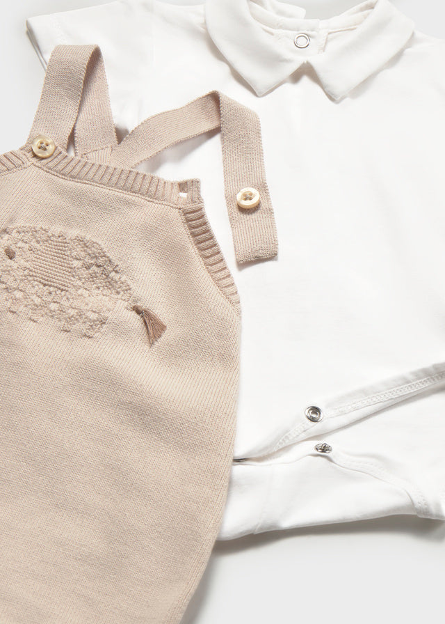Conj. peto tricot body mayoral 1609